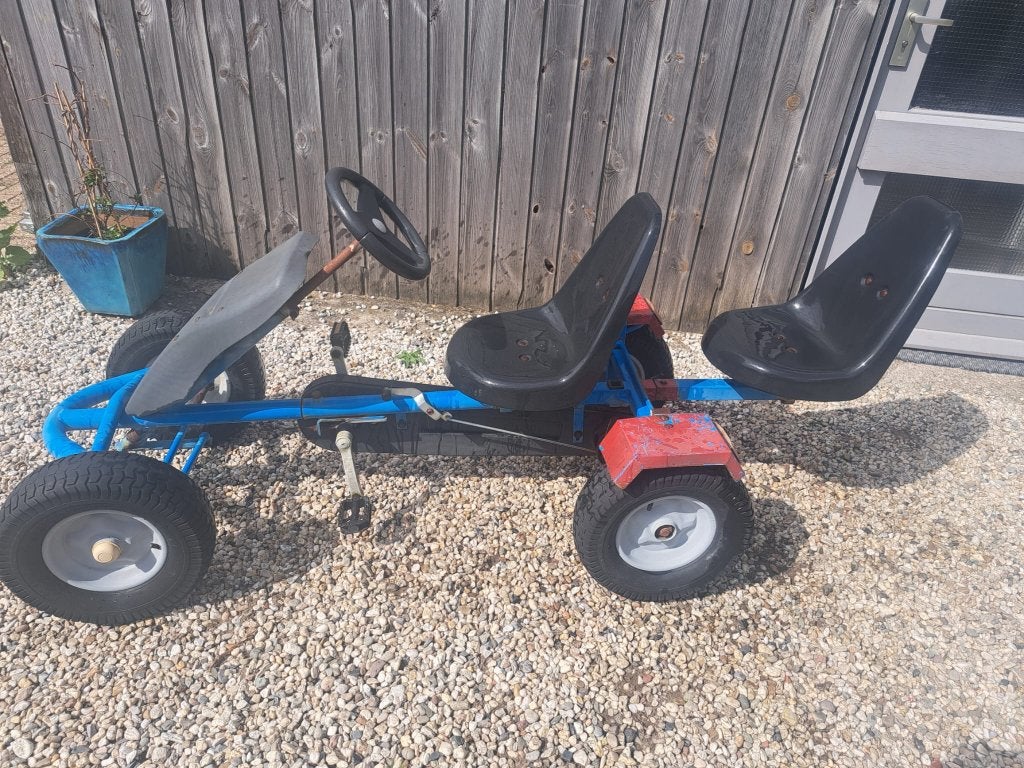 Grote Mammoet duo skelter met Verstelbare Stoel 10+, Ophalen, Gebruikt, Mammoet, Vrijloopautomaat