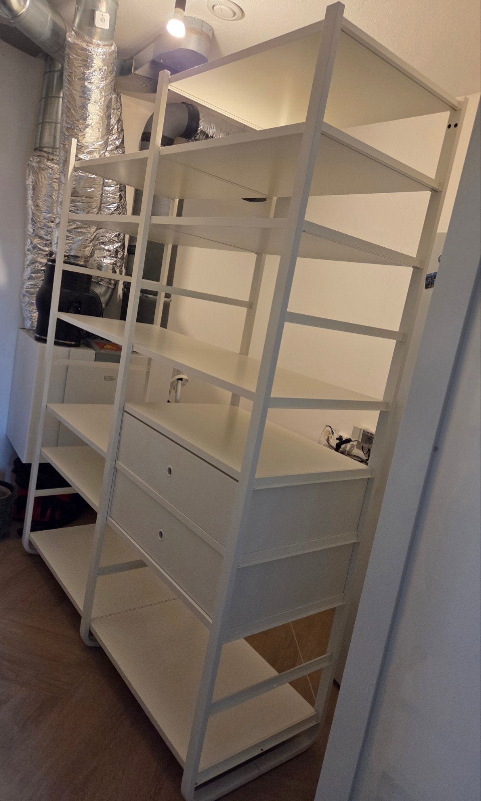 Elvarli kastsysteemcombinatie , Ikea ZGAN incl.2 lades, Huis en Inrichting, Ophalen, Zo goed als nieuw