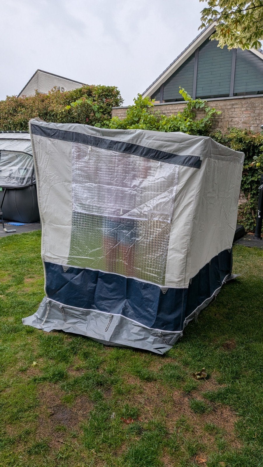 Aanbouw/ uitbouw voortent. 150 * 190 cm, Caravans en Kamperen, Tentaccessoires, Ophalen, Gebruikt