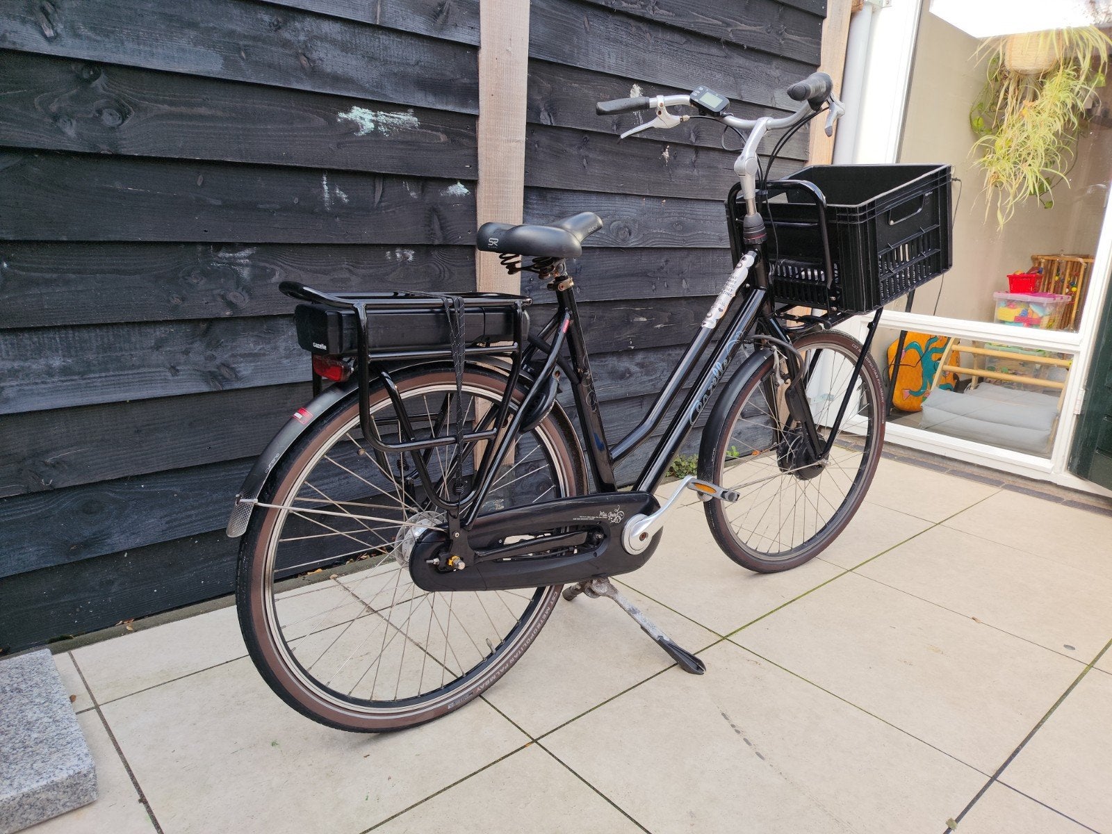 Gazelle Miss Grace 59cm 7 versnellingen groot model, Ophalen, Gebruikt, Velgrem, 56 cm of meer