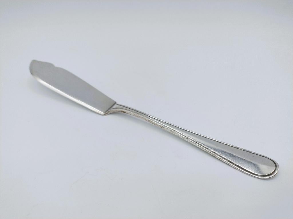 Zilveren vismes, A.J.J. Driesen, Schoonhoven, 1933, Antiek en Kunst, Verzenden, Zilver