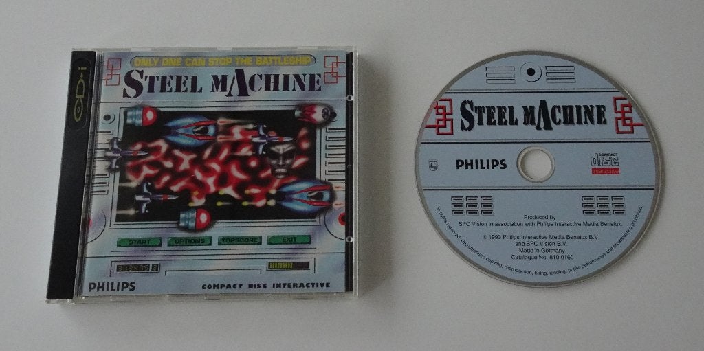 Steel Machine compleet voor Philips CD-i, 1 speler, Ophalen, Zo goed als nieuw, Vanaf 3 jaar