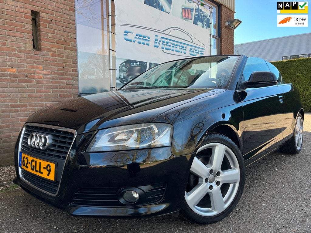 Audi A3 Cabriolet 1.8 TFSI Pro Line|Cabrio|Trekhaak|Leder|Cr, Auto's, Audi, Voorwielaandrijving, Gebruikt, 4 cilinders, Cabriolet