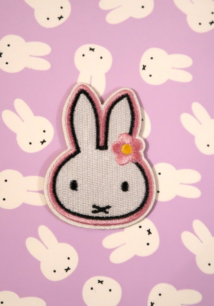 Nijntje Miffy opstrijkplaatje patch badge applicatie, Verzenden, Nieuw, Overige applicaties