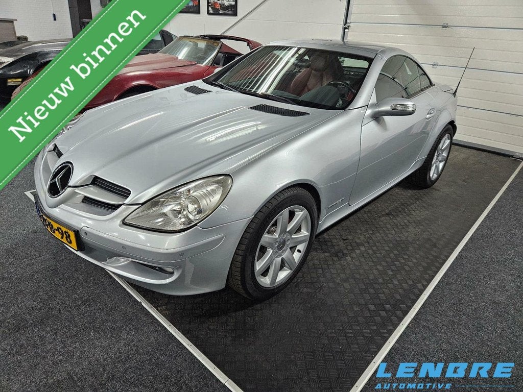 Mercedes SLK-klasse 200 K., Auto's, Mercedes-Benz, Achterwielaandrijving, Gebruikt, 4 cilinders, Automatische klimaatregeling