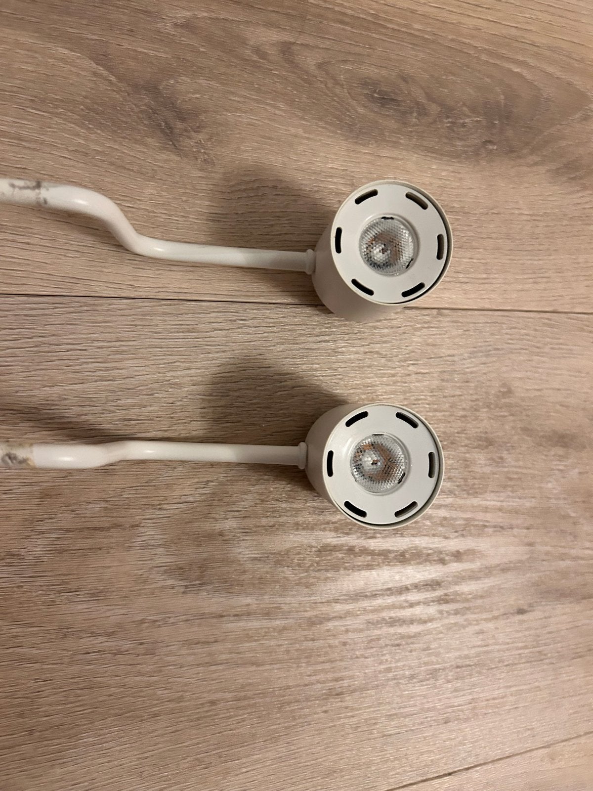 2x IKEA Urshult LED kastverlichting - Tradfri compatibel, Wit, Gebruikt, Smart home compatibel, IKEA
