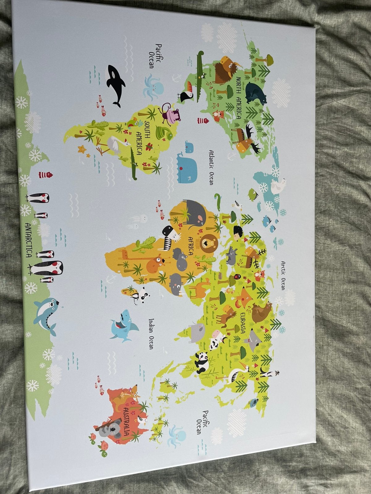 Canvas doek, Ophalen, Zo goed als nieuw, Wanddecoratie