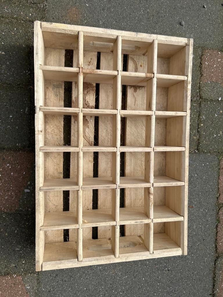 Houten krat Trappist Westvleteren, Ophalen, Zo goed als nieuw, Overige typen, Overige merken