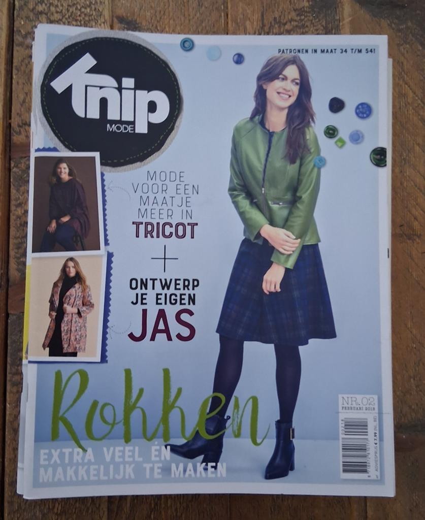 Knip mode 2018, Hobby en Vrije tijd, Kledingpatronen, Ophalen of Verzenden, Vrouw, Knipmode
