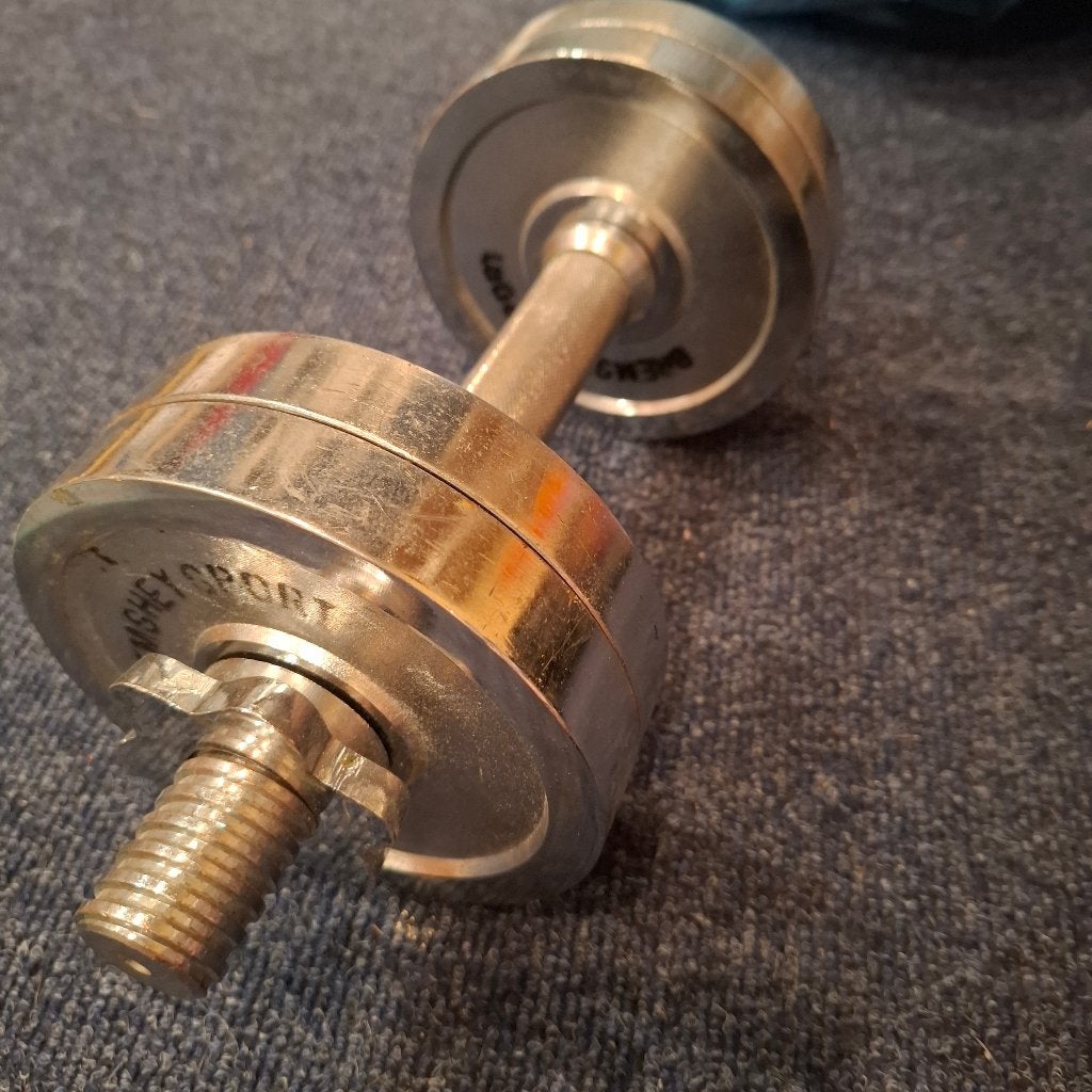Bremshey verstelbare halter dumbbell set 2x totaal 10,4 kg, Ophalen, Rug, Dumbbell