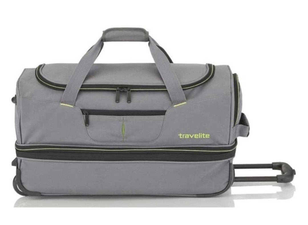Travelite Basics reistas op wielen 55 cm | Grijs, Ophalen of Verzenden, Nieuw, Grijs, 30 cm of meer