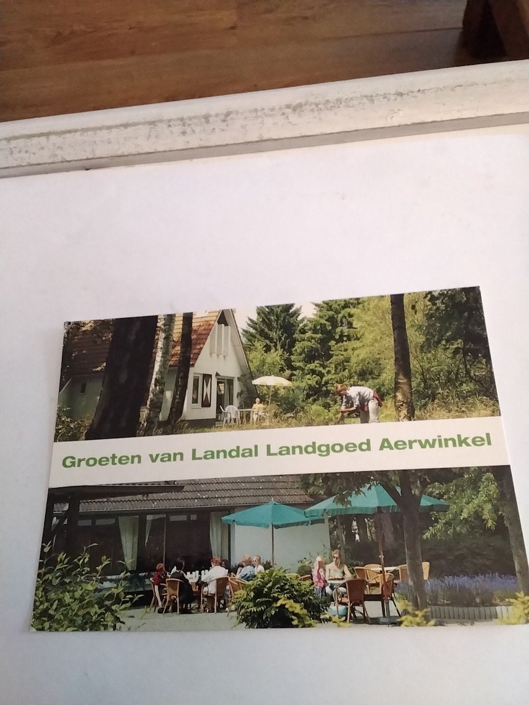 Ansichtkaart Landal Landgoed Aerwinkel - Gelopen, Ophalen of Verzenden