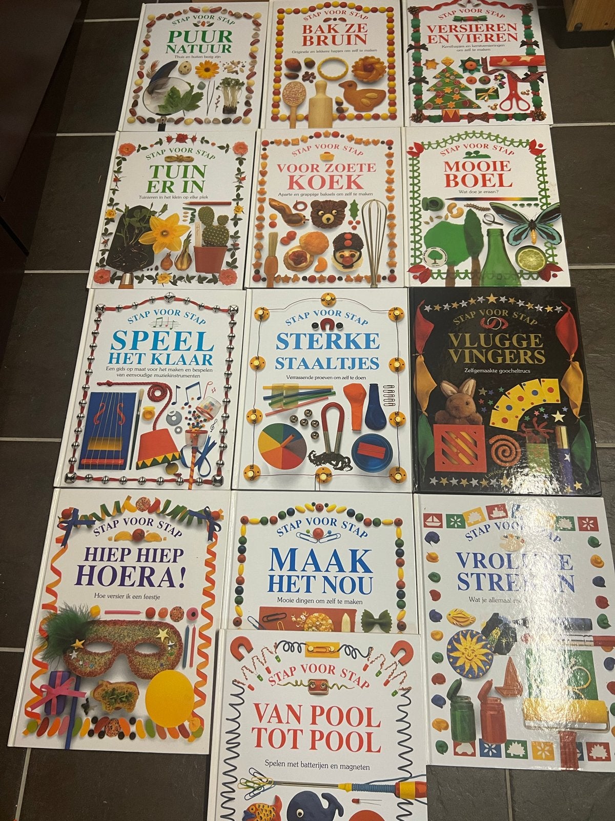 Stap voor Stap Knutsel- en Ontdekboeken (13 stuks), Boeken, Ophalen of Verzenden, Zo goed als nieuw, Non-fictie