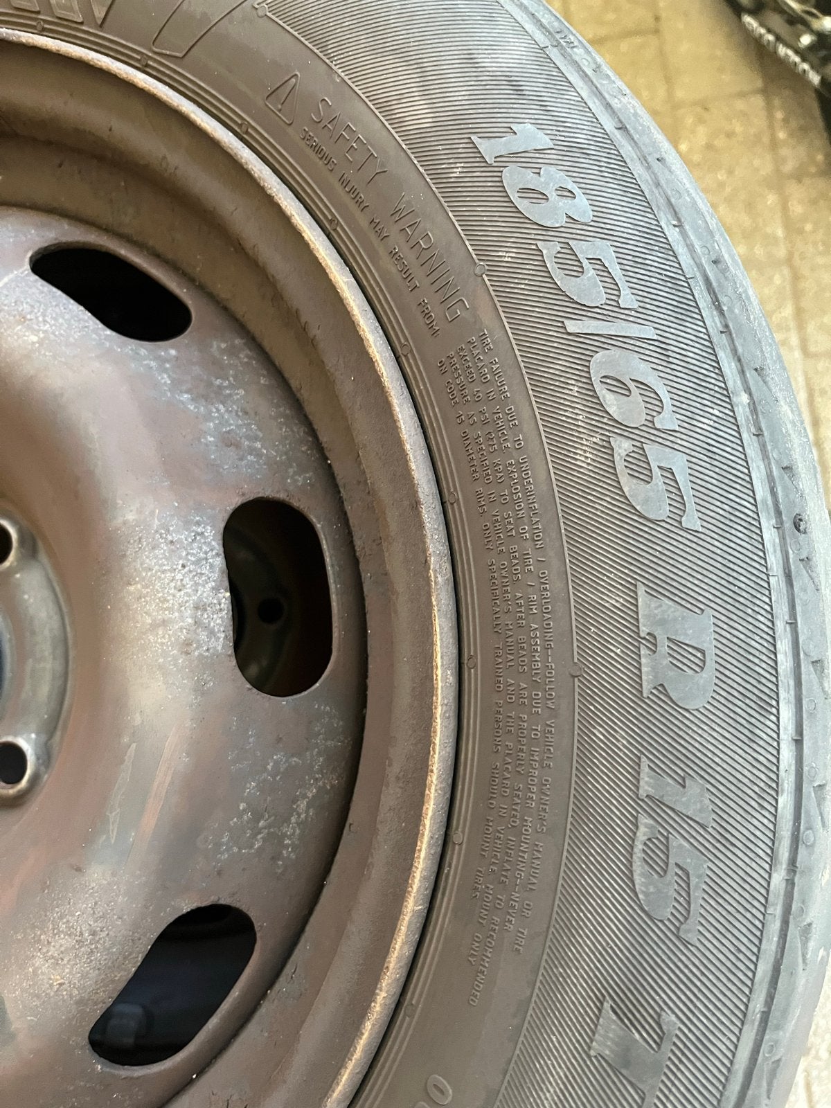 4x100 Steek 185/65 R15 Banden en Velgen, Auto diversen, Wieldoppen, Ophalen, Gebruikt