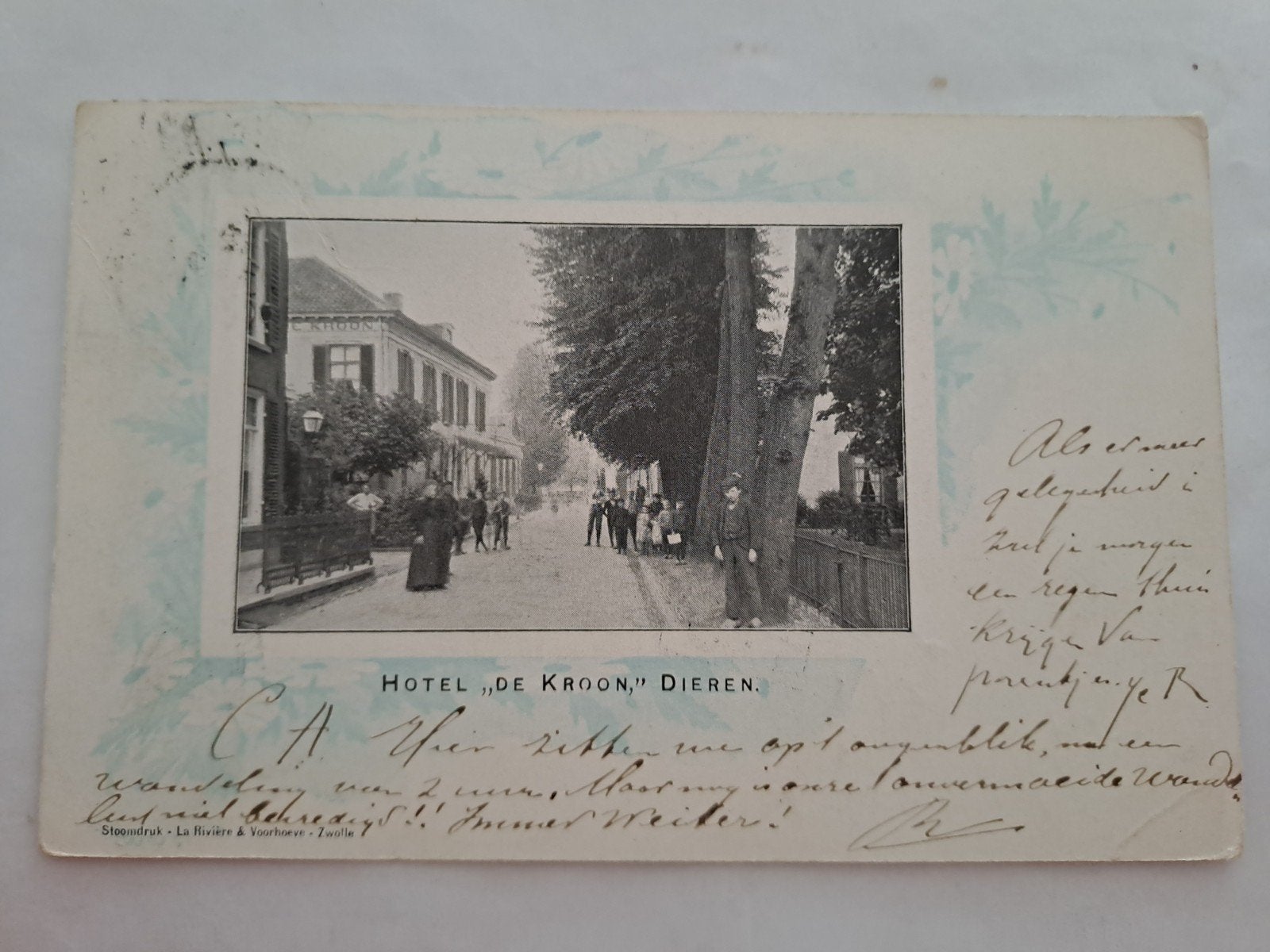 Dieren,  hotel de Kroon, Ophalen of Verzenden