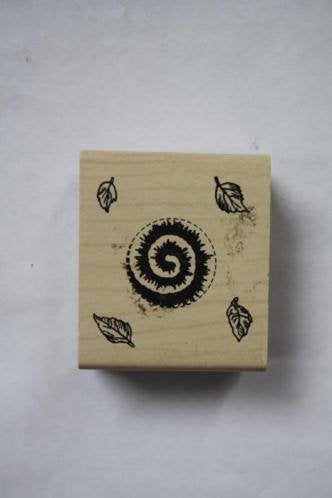 Stempel Rozetjes klein 4,3x4,3cm, Verzenden, Nieuw, Houten stempel