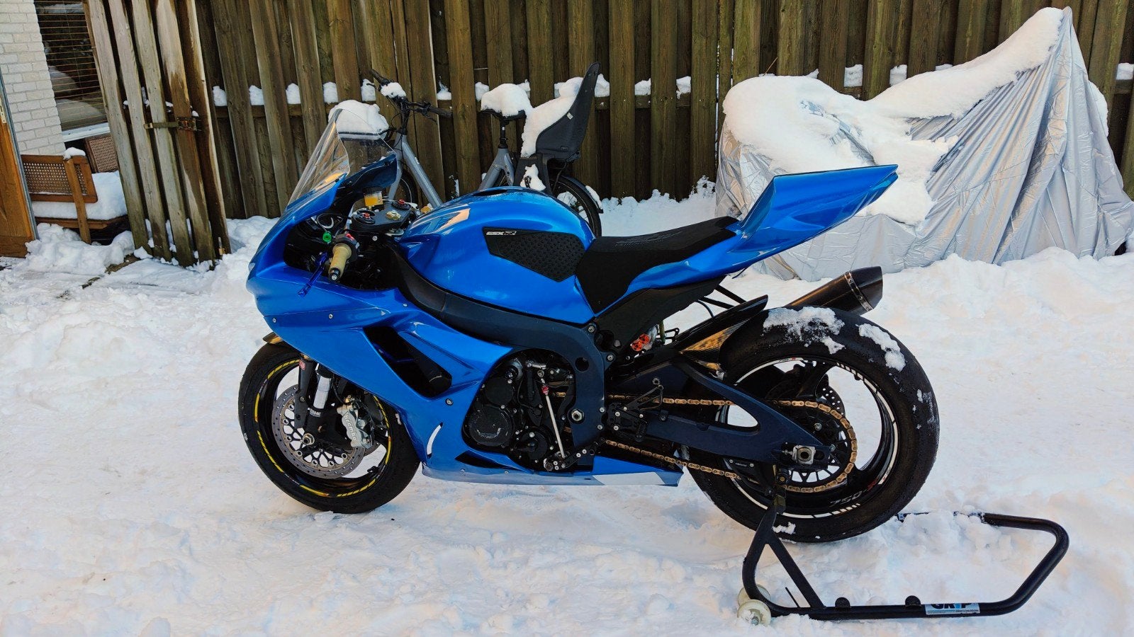 Kuipset racekuip GSX-R600 750 2011 L1, Motoren, Ophalen of Verzenden, Gebruikt