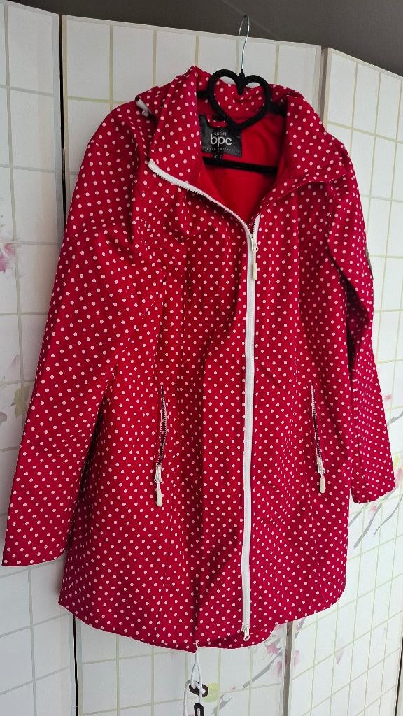Polka dot outdoor jas, Maat 42/44 (L), Ophalen of Verzenden, Zo goed als nieuw, BPC