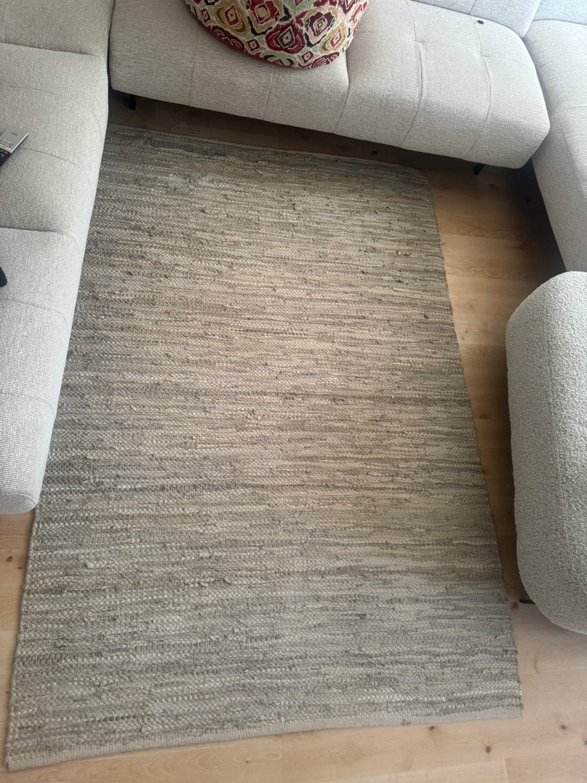 Vloerkleed Loods 5, Huis en Inrichting, Ophalen, 100 tot 150 cm, Blauw, 200 cm of meer