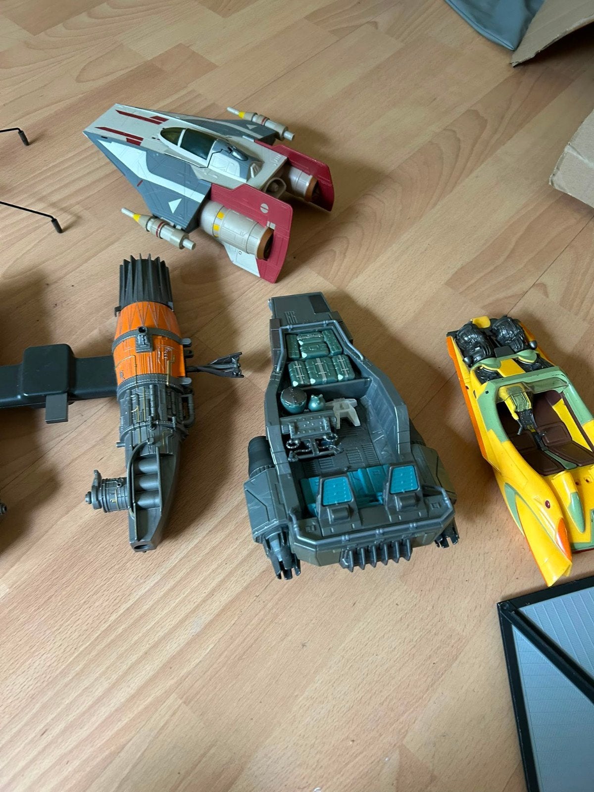 Grote collectie Star Wars figuren en voertuigen, Ophalen, Gebruikt