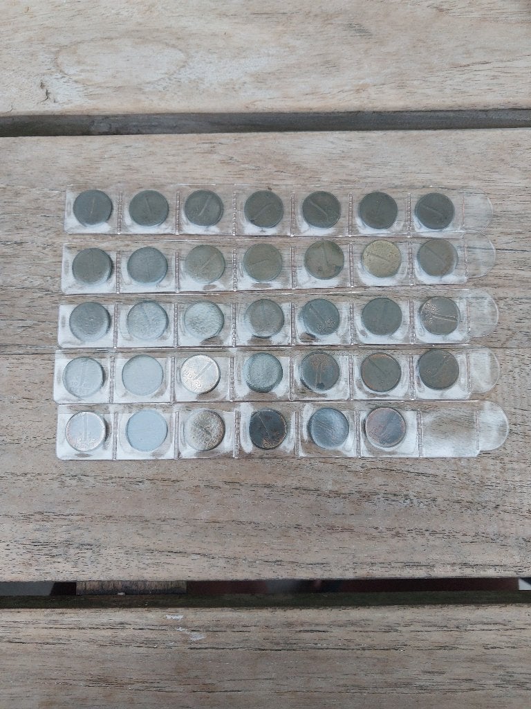 Nederlandse Centen 1948t/m 1980 Compleet, Postzegels en Munten, Munten | Nederland, Setje, 1 cent, Koningin Juliana, Verzenden