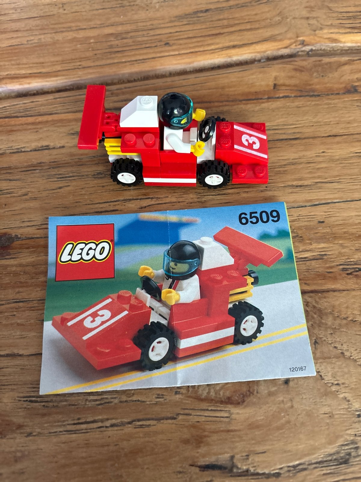 LEGO Racers 6509 Hill Racer met instructies, Gebruikt, Lego, Ophalen of Verzenden, Compleet