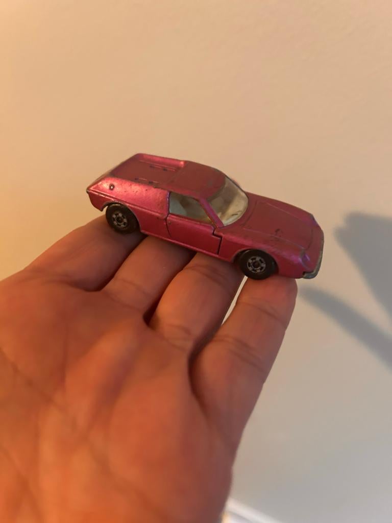 Matchbox Lesney Lotus Europa (No.5) uit 1969, Ophalen of Verzenden, Gebruikt