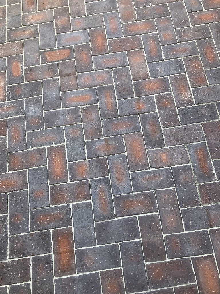 gebakken straatklinkers, Tuin en Terras, Ophalen, Overige materialen, Gebruikt, Klinkers
