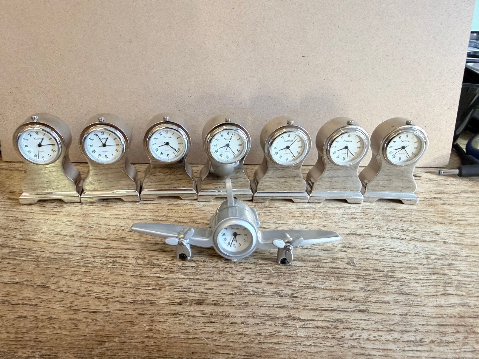 8 miniatuur klokjes te koop., Ophalen of Verzenden, Nieuw