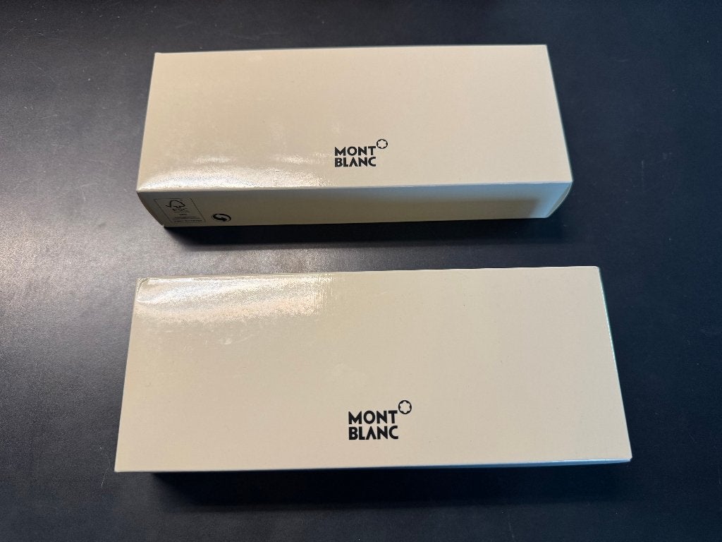 2x Montblanc Meisterstück Fountain Pen - NIEUW !, Balpen, Nieuw, Met doosje, Ophalen of Verzenden