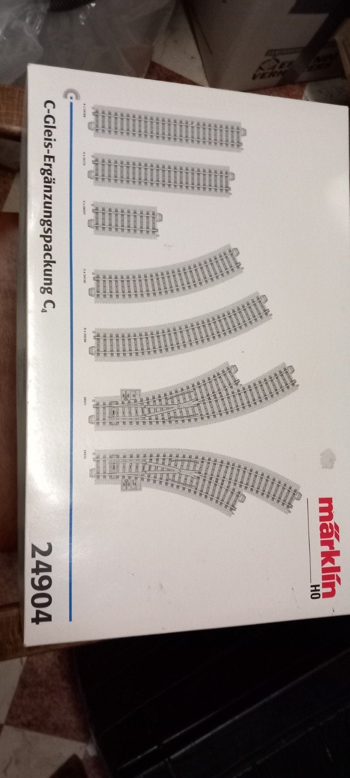 Te koop marklin  c rails set  24904 ho Wisselstroom, Wisselstroom, Verzenden, Nieuw, Rails