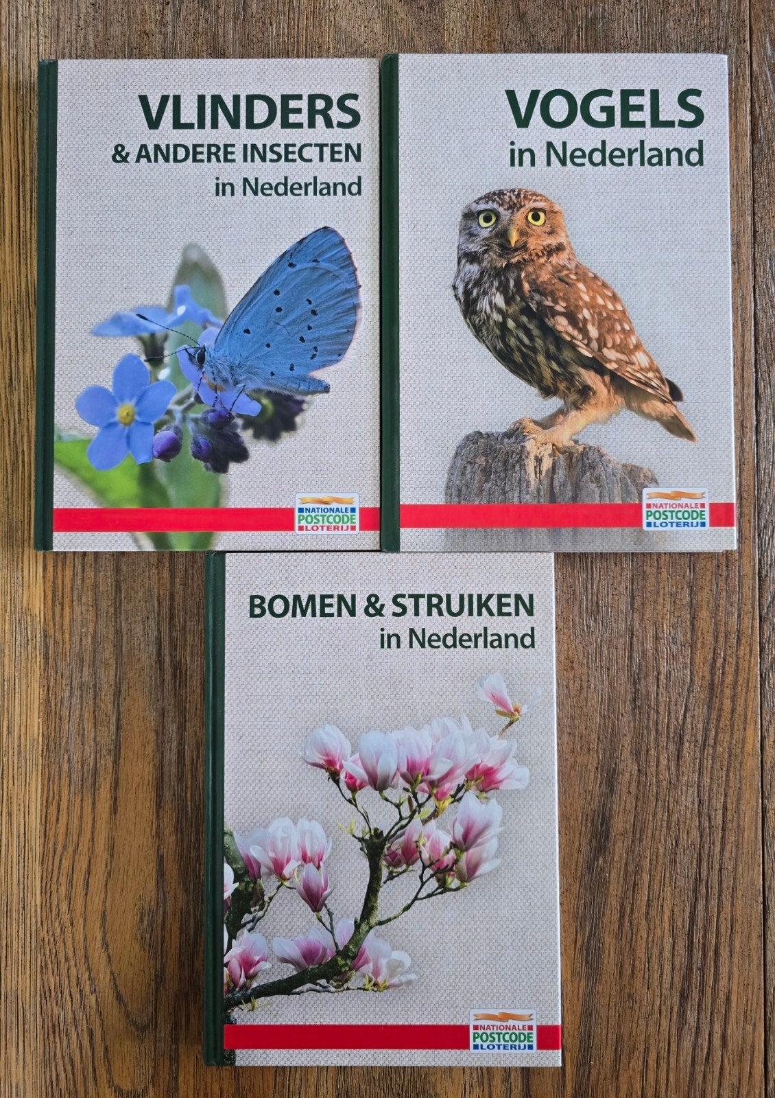 Natuurgidsen Nederland: Vlinders, Vogels, Bomen & Struiken, Boeken, Natuur, Ophalen of Verzenden