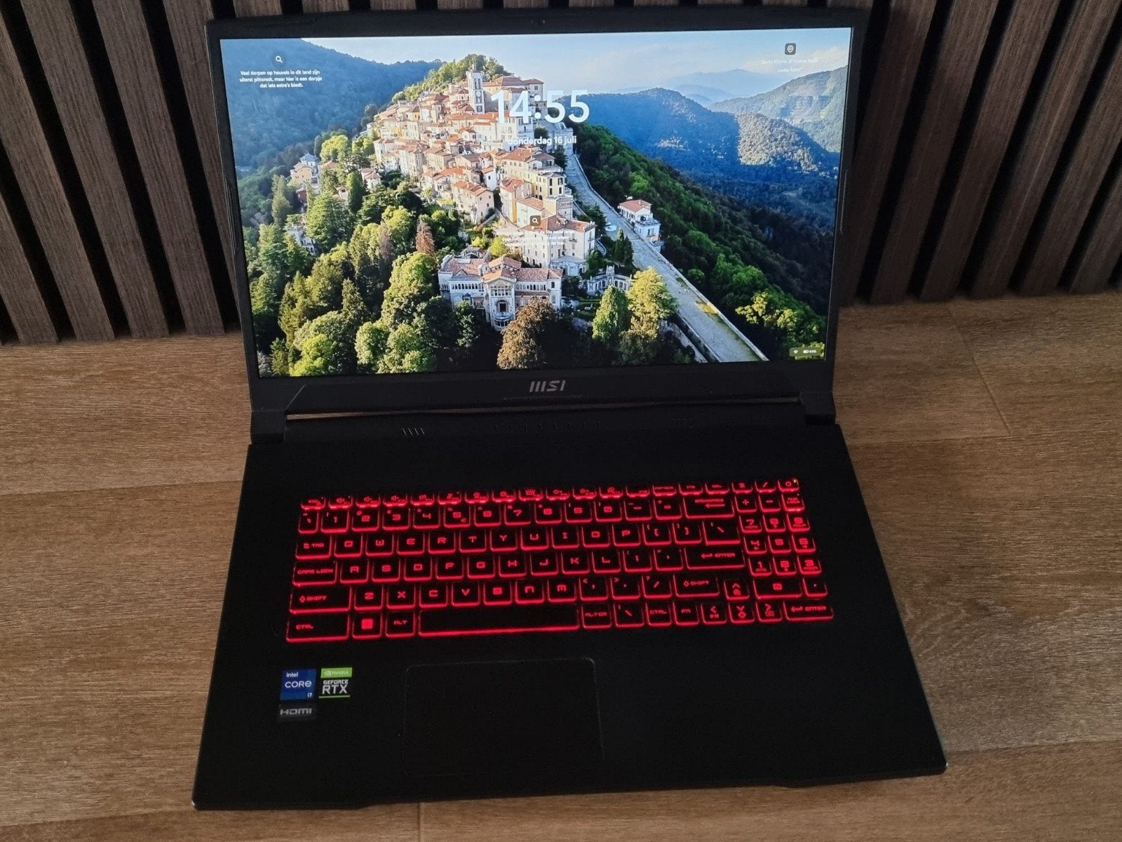 MSI Katana GF76 12UE-013NL Gaming Laptop, Computers en Software, Windows Laptops, Qwerty, 1 tb SSD, Ophalen of Verzenden, Zo goed als nieuw