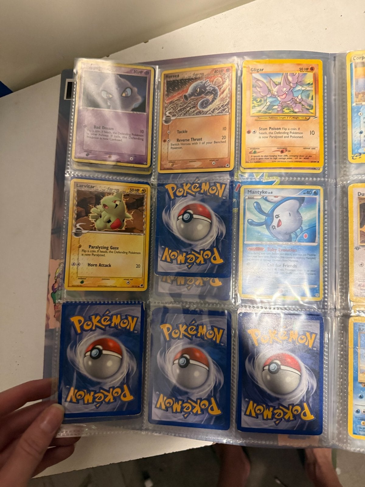Pokémon kaarten album - Diverse kaarten, Ophalen of Verzenden, Zo goed als nieuw, Meerdere kaarten