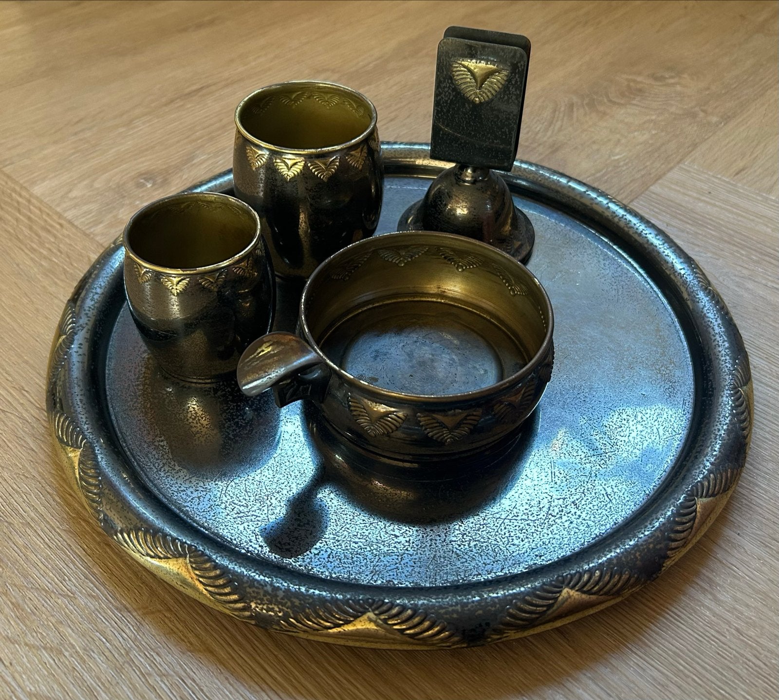 Art Deco Rookset 1920-1930 van Daalderop Holland - Compleet, Antiek en Kunst, Ophalen of Verzenden
