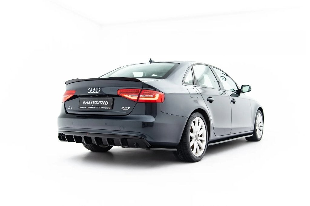 Voorlip sideskirt diffuser spoiler - Audi A4 B8 11-15, Ophalen of Verzenden