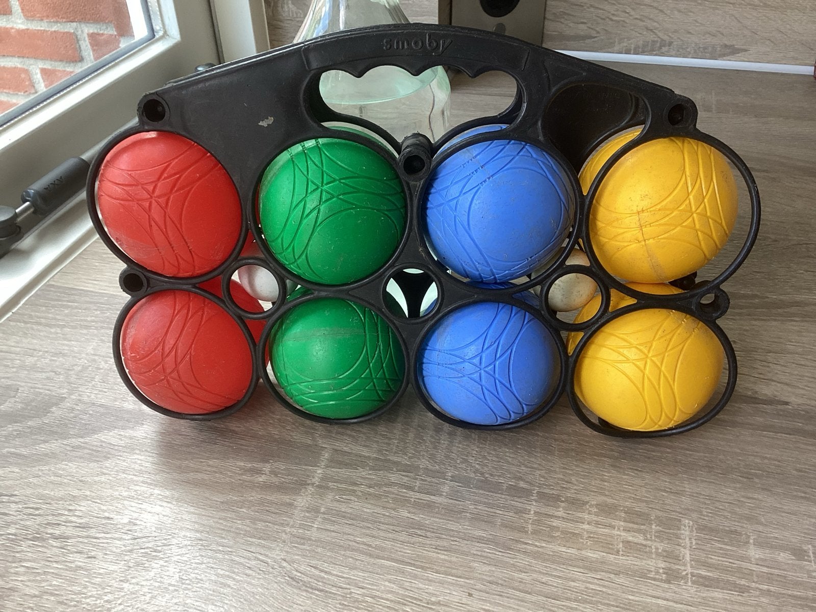 Smoby Jeu de Boules set - Kleurrijk en Compleet, Ophalen of Verzenden, Gebruikt