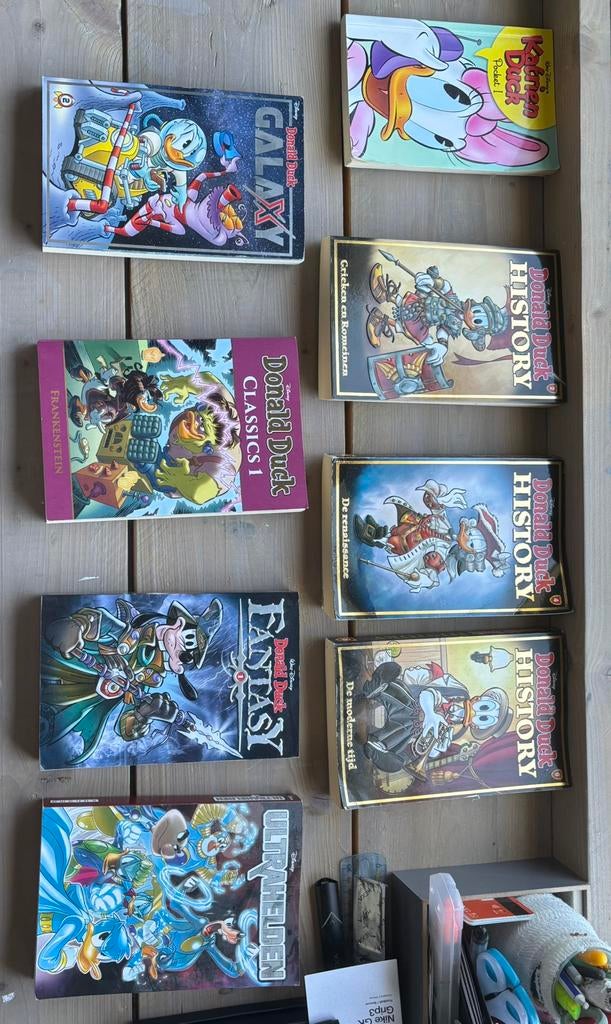 Donald Duck History Fantasy Galaxy Classics, Boeken, Strips | Comics, Zo goed als nieuw, Meerdere comics, Europa, Ophalen of Verzenden