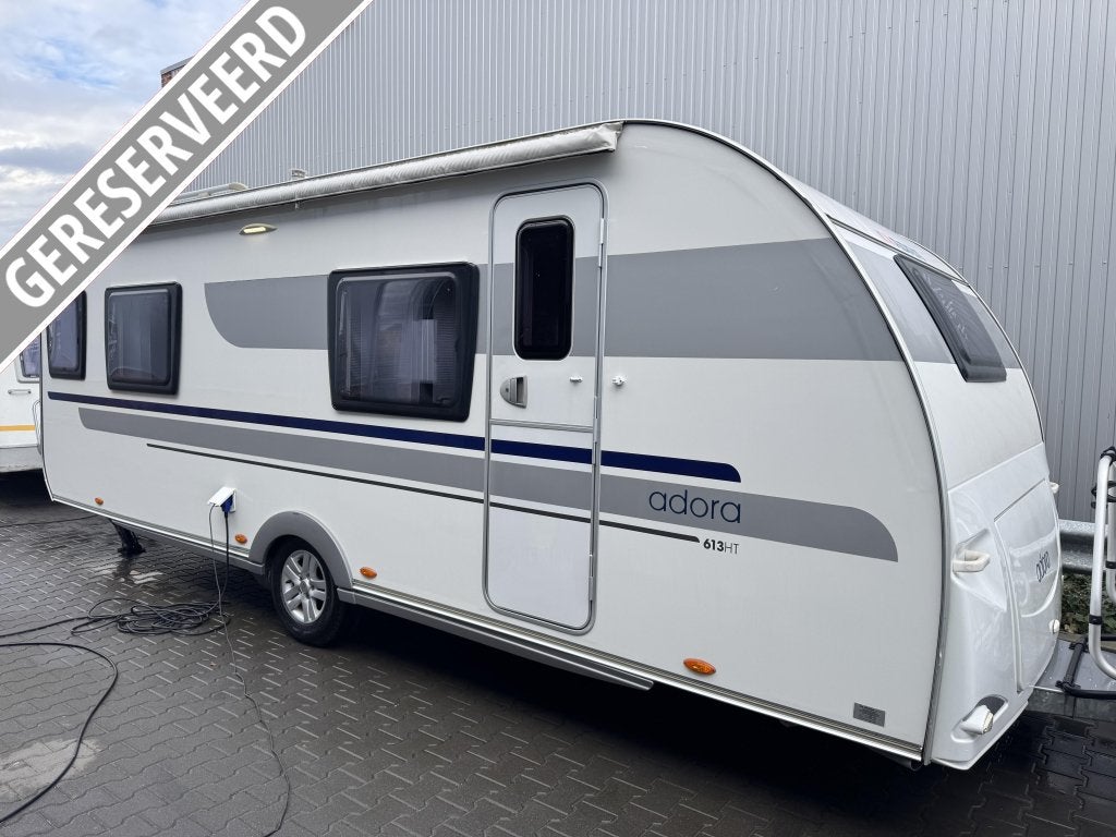 Adria Adora 613 HT / enkele bedden / mover / airco, Rondzit, Bedrijf, Schokbreker, Adria