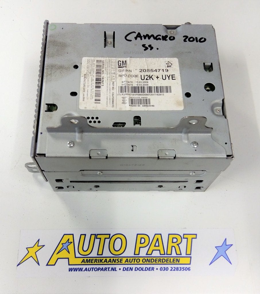 Chevrolet Camaro radio receiver 2010, Gebruikt, Info@gm.com, Ophalen of Verzenden, P.O. BOX 33170 Detroit, MI 48232-5170