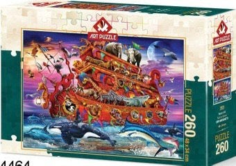 Art Puzzle - Noah's Ark - 260XL stukjes, Ophalen of Verzenden, Minder dan 500 stukjes, Nieuw, Legpuzzel