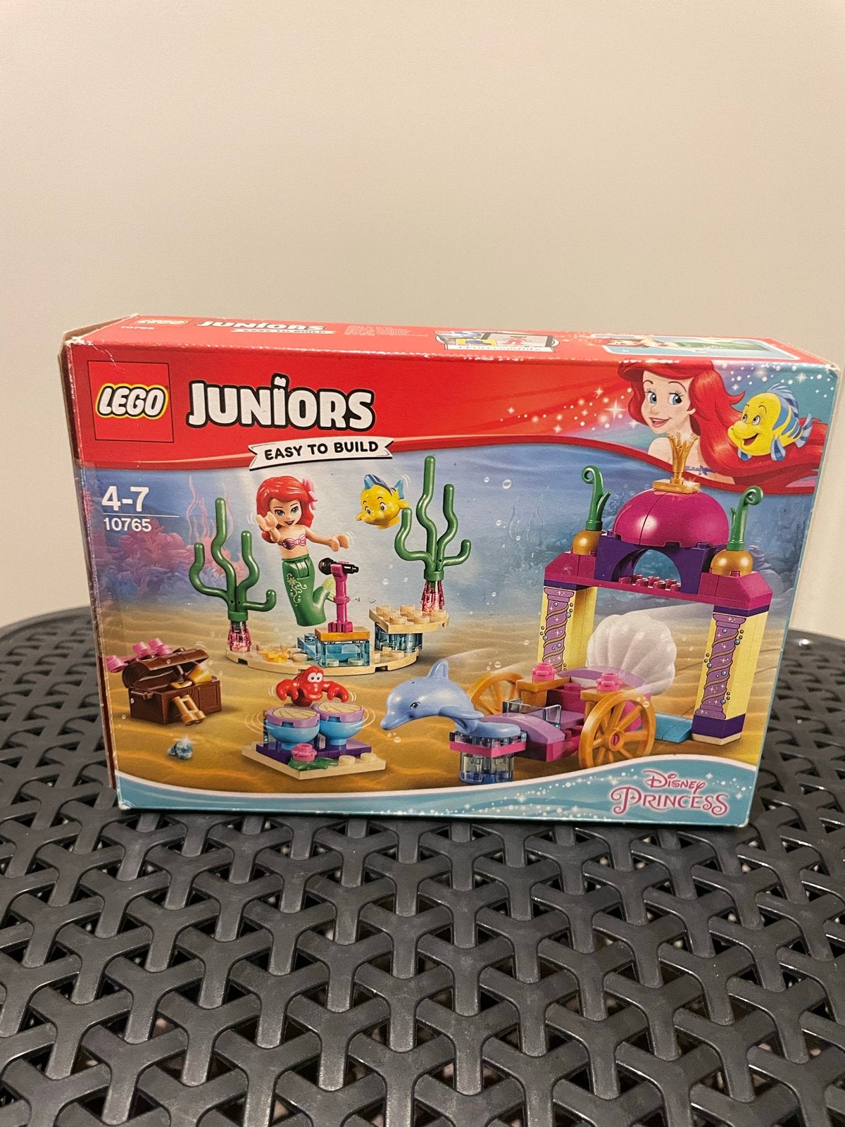 LEGO Juniors Disney Princess Ariël's onderwaterconcert, Ophalen of Verzenden, Zo goed als nieuw, Overige merken