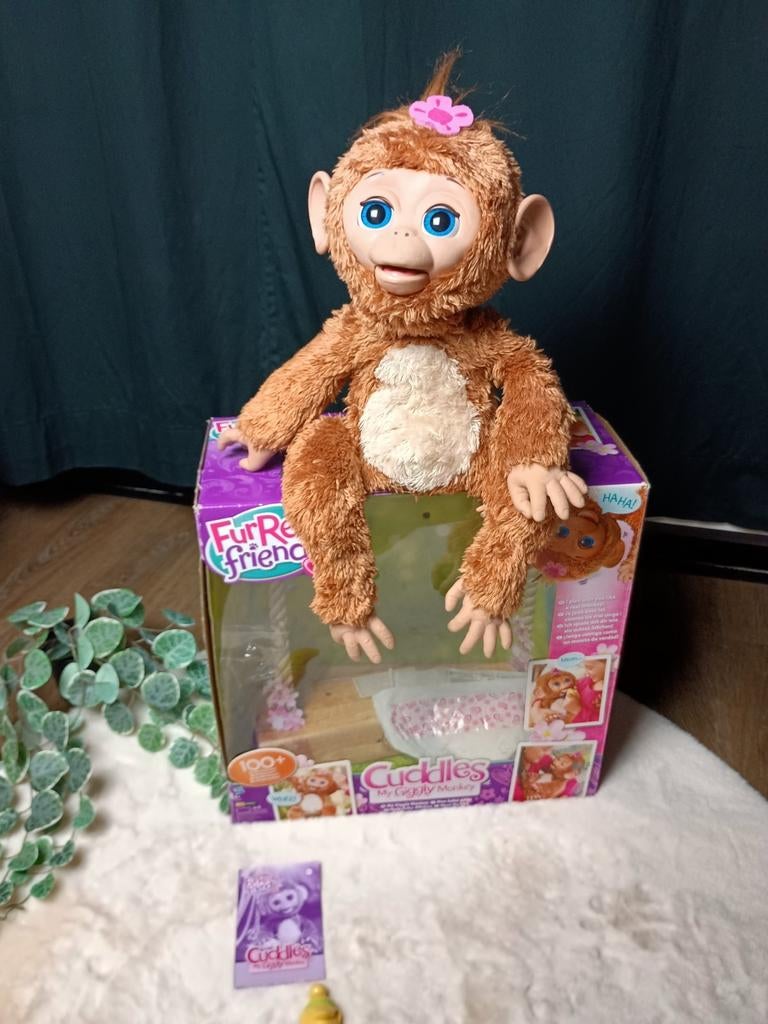 Furreal Koko Baby aap / interactief aapje!, Ophalen of Verzenden, Zo goed als nieuw, Jongen of Meisje