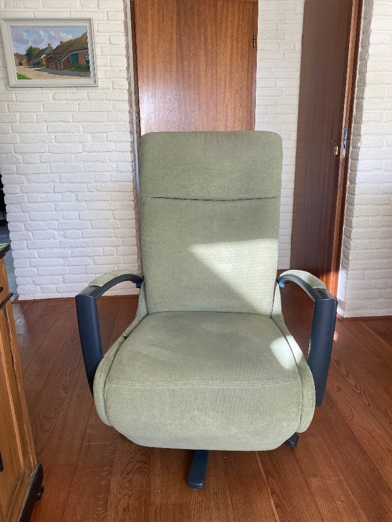 Relax fauteuil, Ophalen, Minder dan 75 cm, Zo goed als nieuw, Metaal