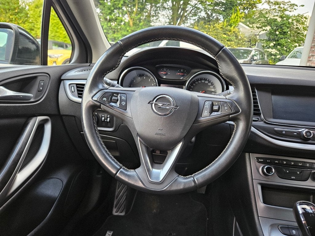 Opel Astra Sports Tourer 1.0 Turbo 120 Jaar Edition Trekhaak, Gebruikt, Euro 6, 1178 kg, Blauw