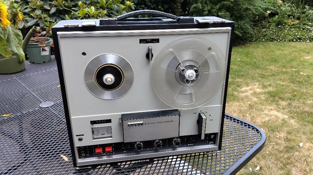 Sony Tapedeck, Ophalen, Bandrecorder