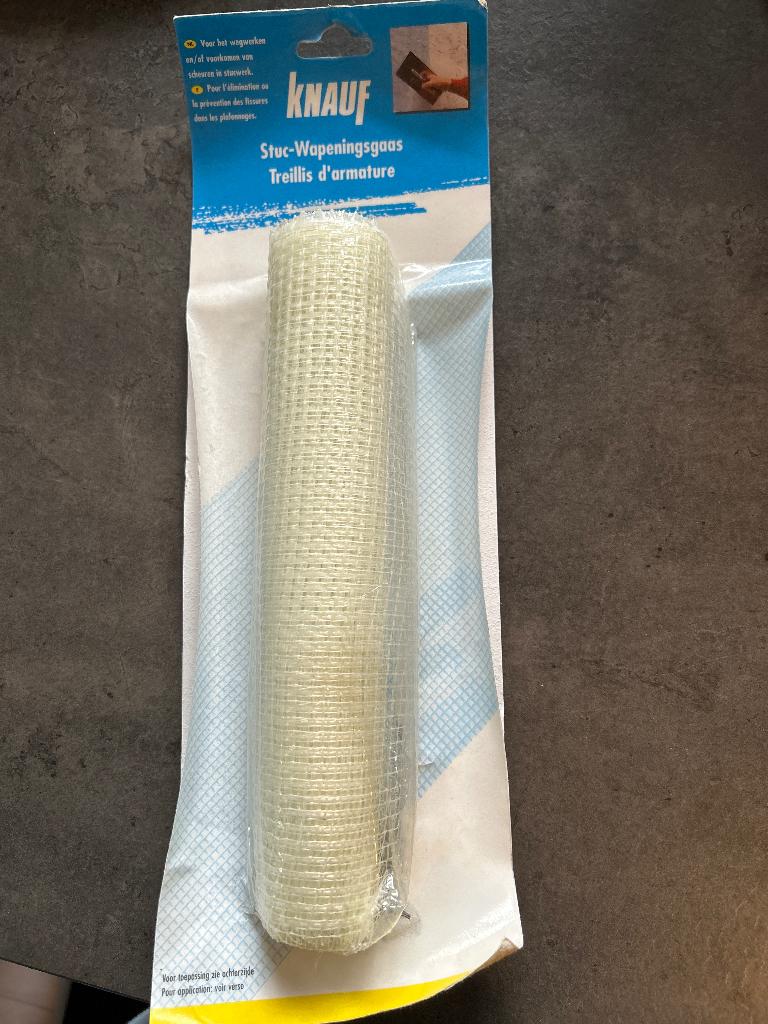 Knauf stuc-wapeningeband, Doe-het-zelf en Verbouw, Overige materialen, Nieuw, Minder dan 5 m², Ophalen