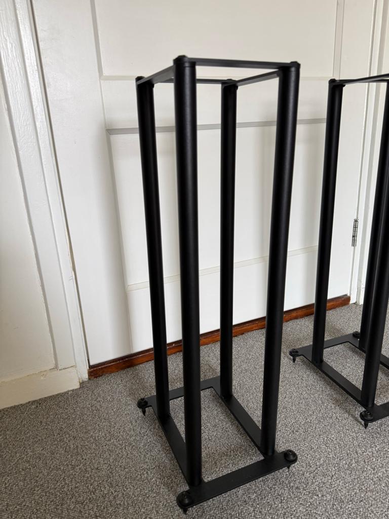 Custom Design FS104 Open Frame Stands voor o.a. LS3/5a, Overige typen, Zo goed als nieuw, 120 watt of meer, Ophalen