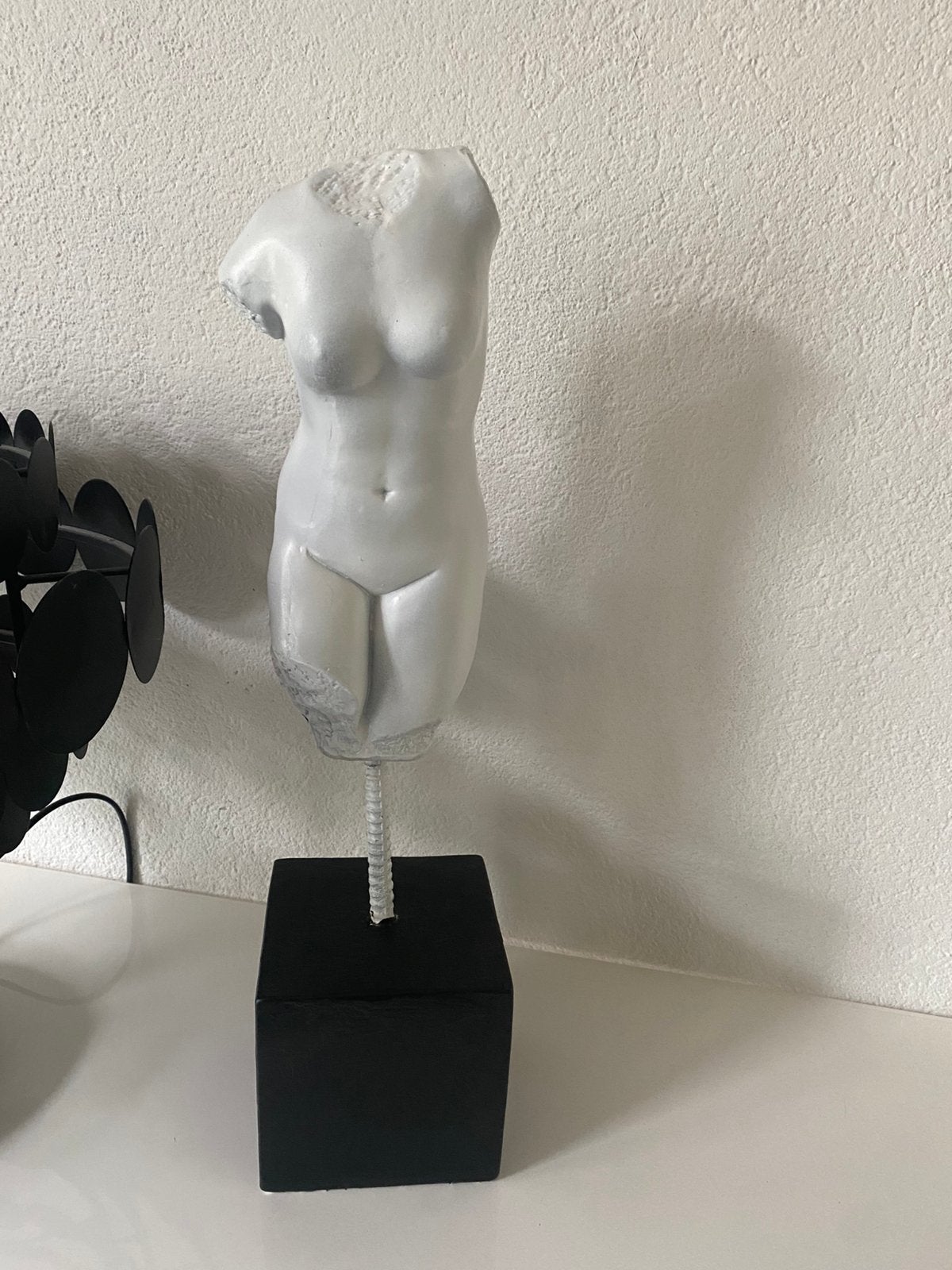 Torso op standaard, Ophalen