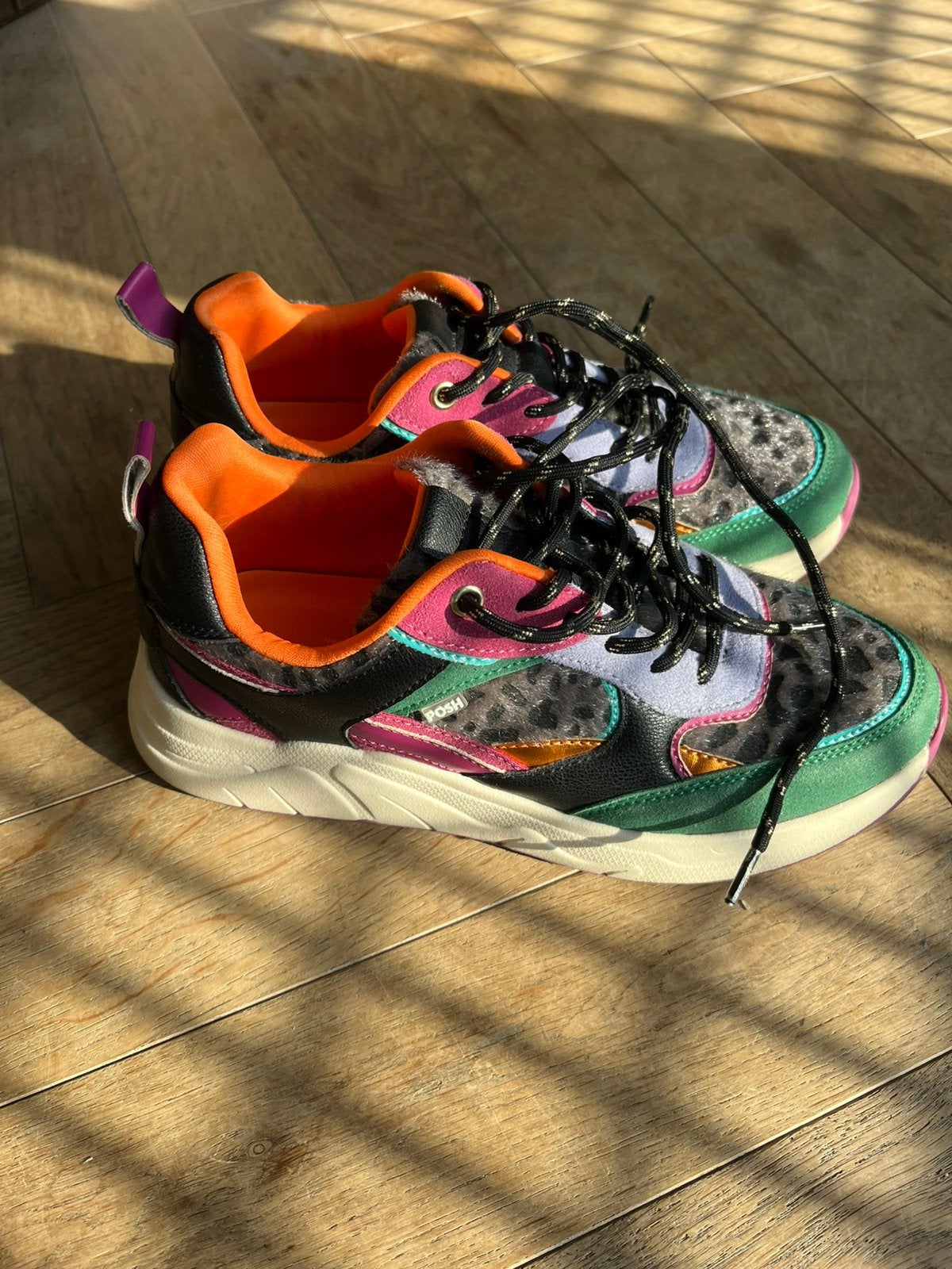 Posh by poelman sneakers maat 38, Ophalen of Verzenden, Grijs, Sneakers of Gympen, Zo goed als nieuw